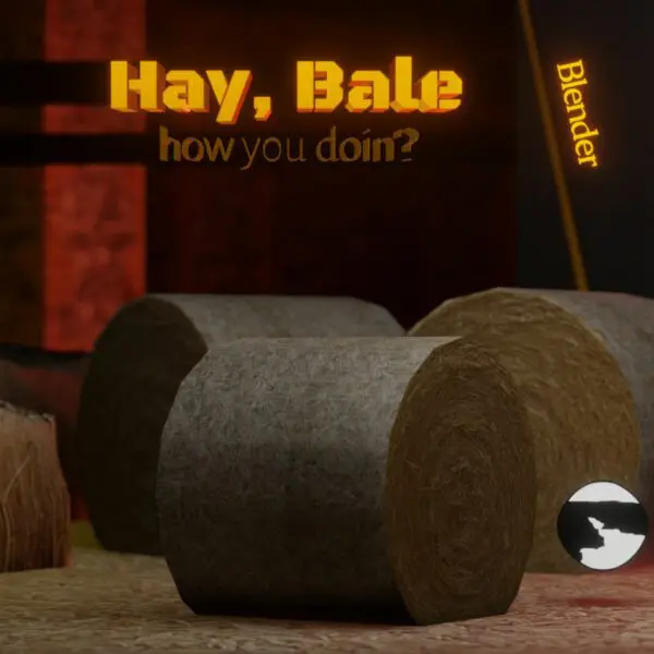 Hay Bale – Rounded
